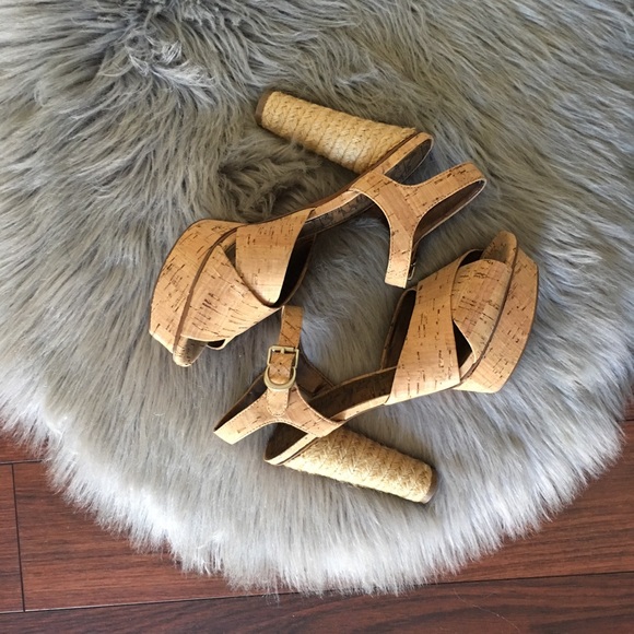 Sam Edelman Shoes - Sam Edelman Mabel Cork Espadrilles Heels